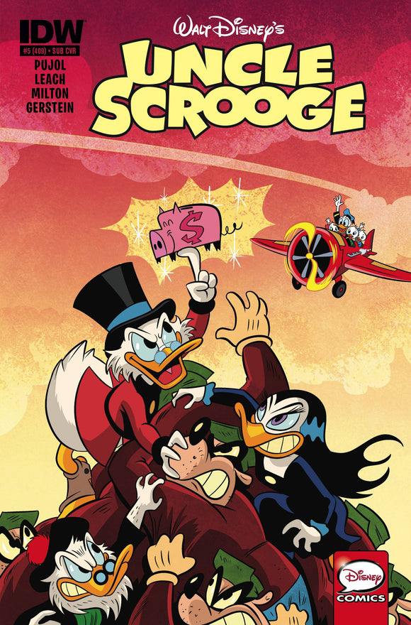 Uncle Scrooge (2015 Idw) #5 Subscription Variant Comic Books published by Idw Publishing