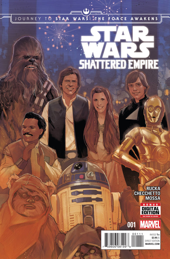 Journey to Star Wars The Force Awakens Shattered Empire (2015 Marvel) #1 (Of 4) Comic Books published by Marvel Comics