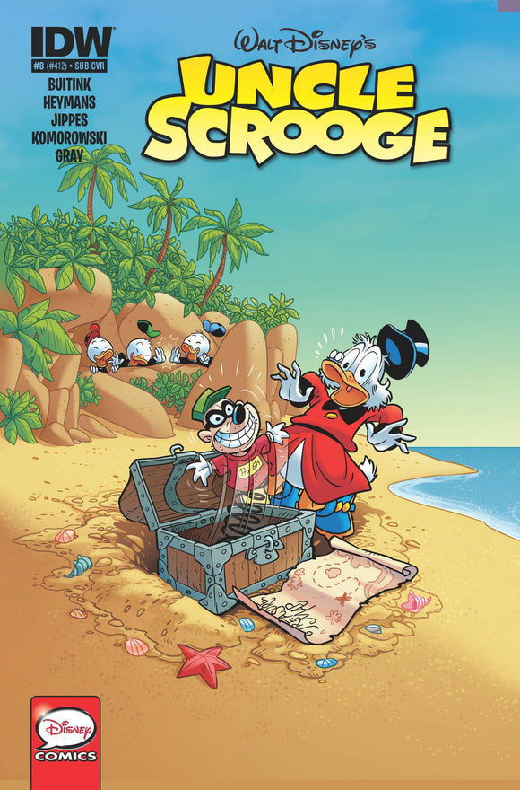 Uncle Scrooge (2015 Idw) #8 Subscription Variant Comic Books published by Idw Publishing
