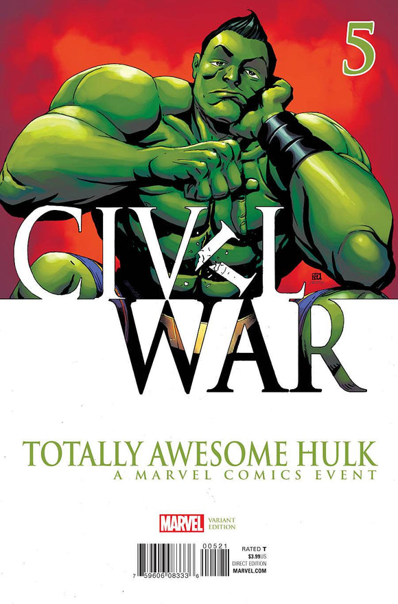 Totally Awesome Hulk (2016 Marvel) #5 Pham Civil War Variant Comic Books published by Marvel Comics