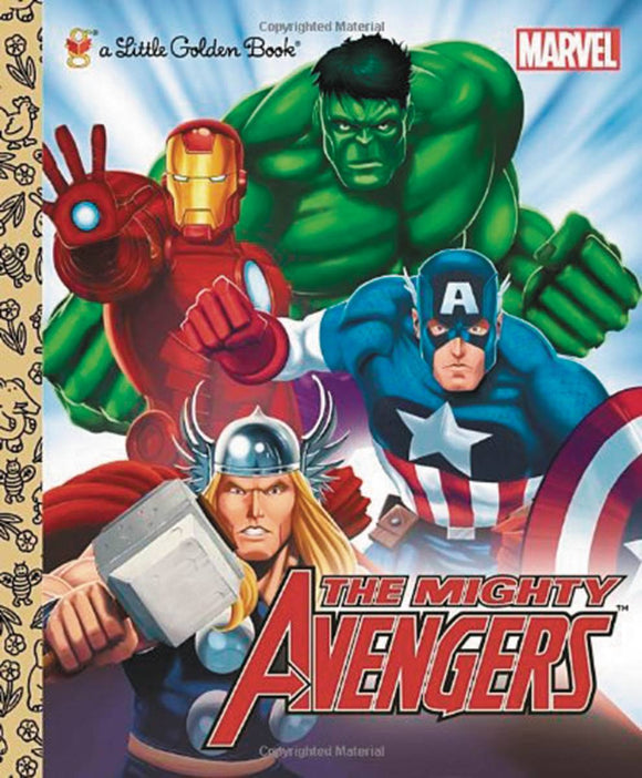 Mighty Avengers Little Golden Book Graphic Novels published by Golden Books