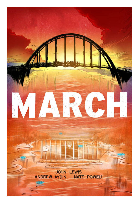March By John Lewis (Graphic Novel) Trilogy Slipcase Set Graphic Novels published by Idw Publishing