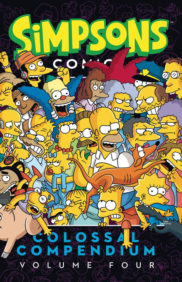 Simpsons Comics Colossal Compendium (Paperback) Vol 04 Graphic Novels published by Bongo Comics