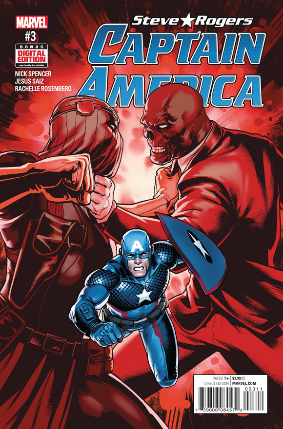 Captain America Steve Rogers (2016 Marvel) #3 Comic Books published by Marvel Comics