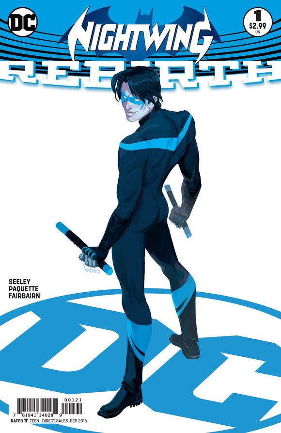 Nightwing Rebirth (2016 DC) #1 Variant Cover (VF) Comic Books published by Dc Comics