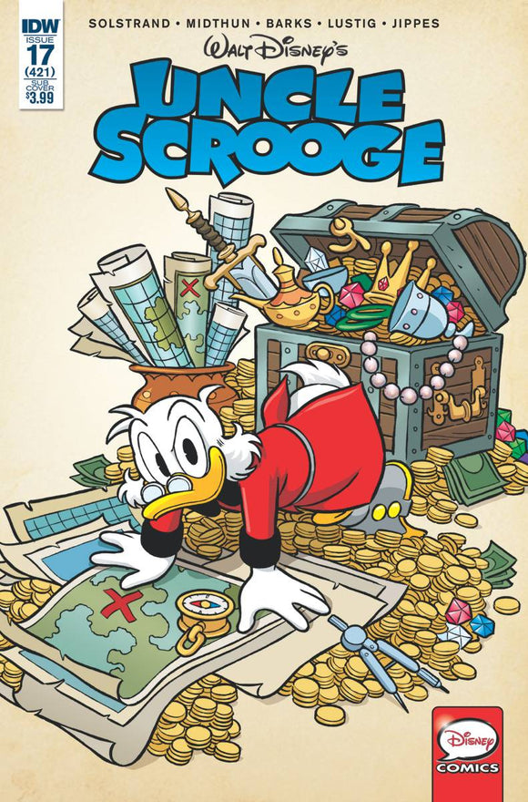 Uncle Scrooge (2015 Idw) #17 Subscription Variant Comic Books published by Idw Publishing