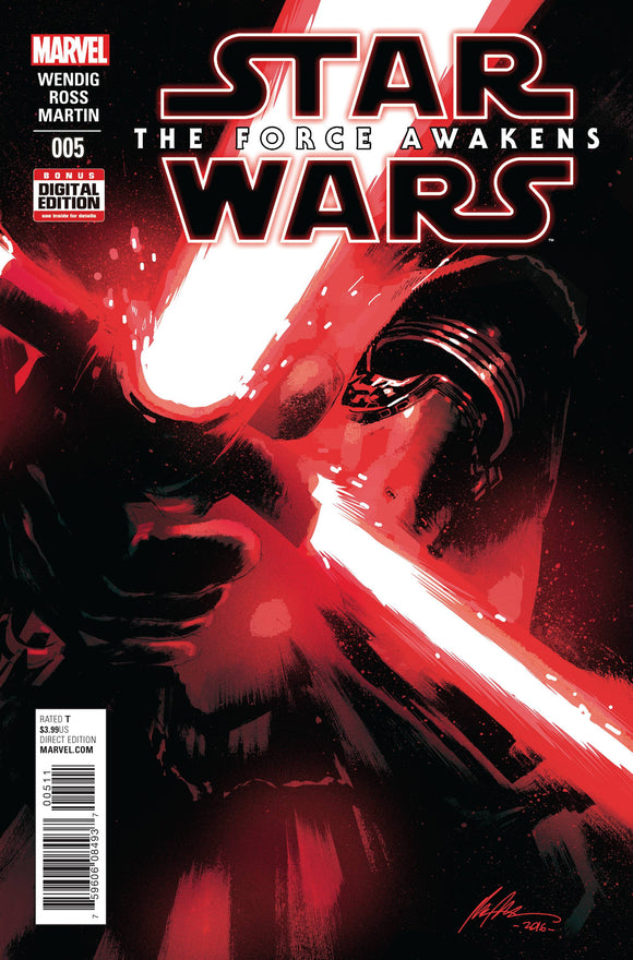 Star Wars The Force Awakens Adaptation (2016 Marvel) #5 Comic Books published by Marvel Comics