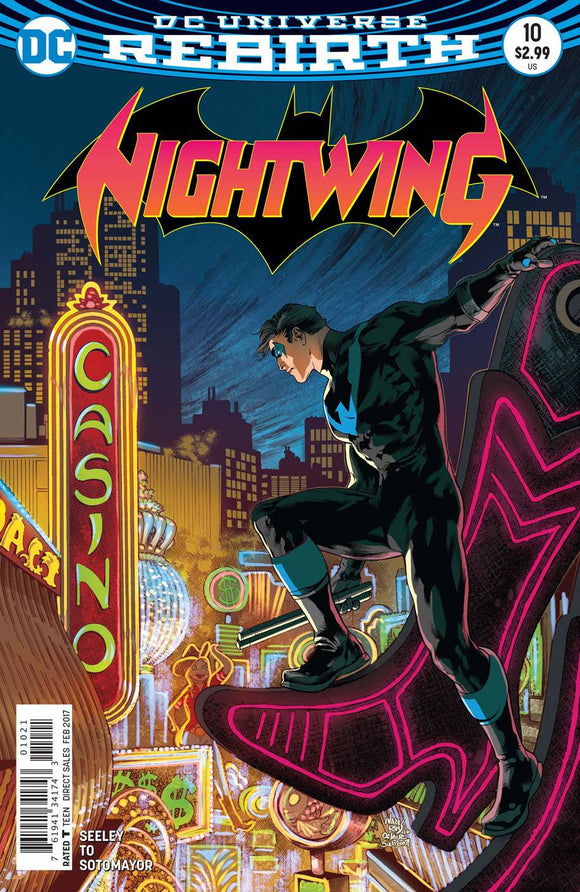 Nightwing (2016 Dc) (3rd Series) #10 Variant Cover (NM) Comic Books published by Dc Comics