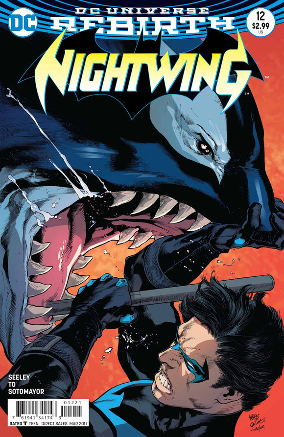 Nightwing (2016 Dc) (3rd Series) #12 Variant Cover (NM) Comic Books published by Dc Comics