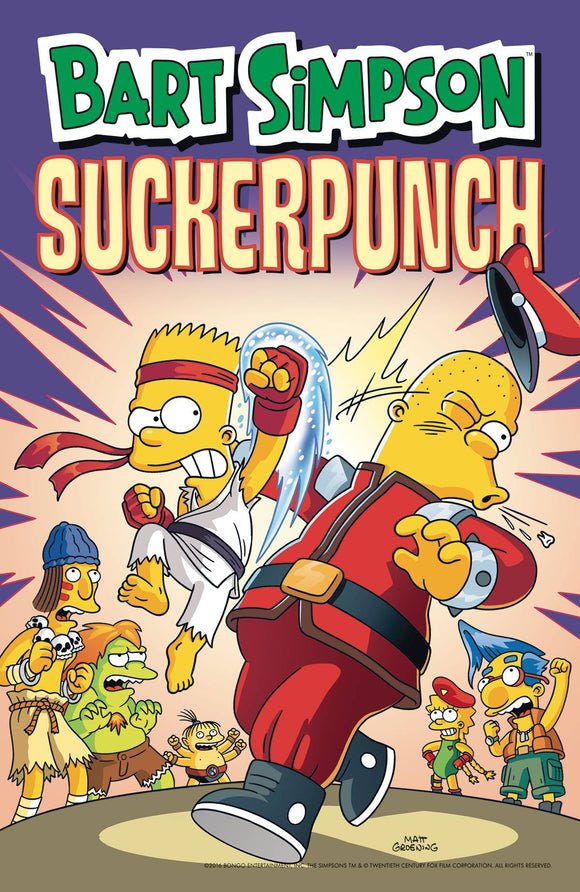 Bart Simpson Gn Suckerpunch Graphic Novels published by Bongo Comics