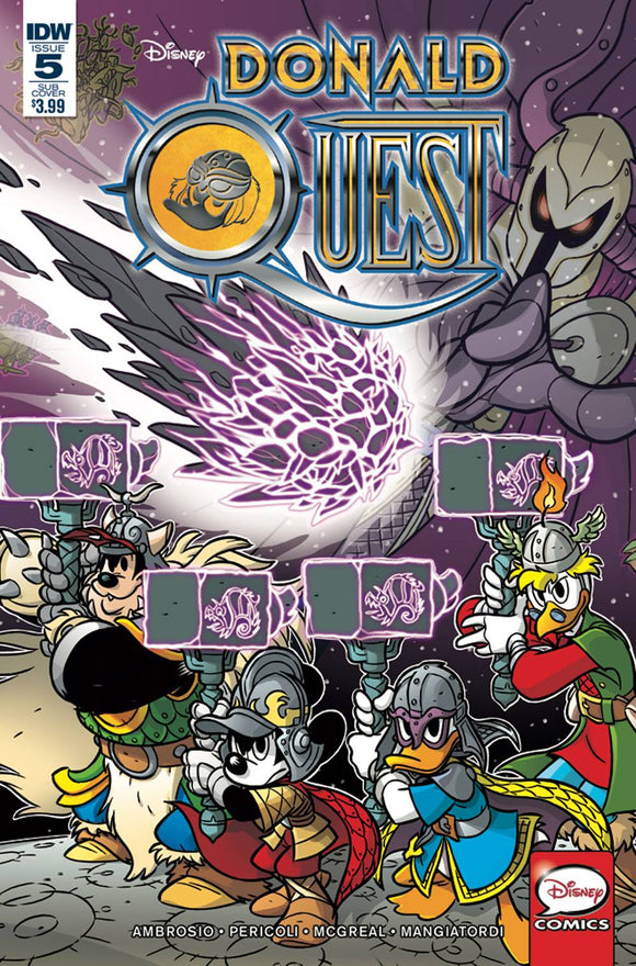 Donald Quest (2016 IDW) #5 Subscription Variant Vitale Mangiatordi Comic Books published by Idw Publishing