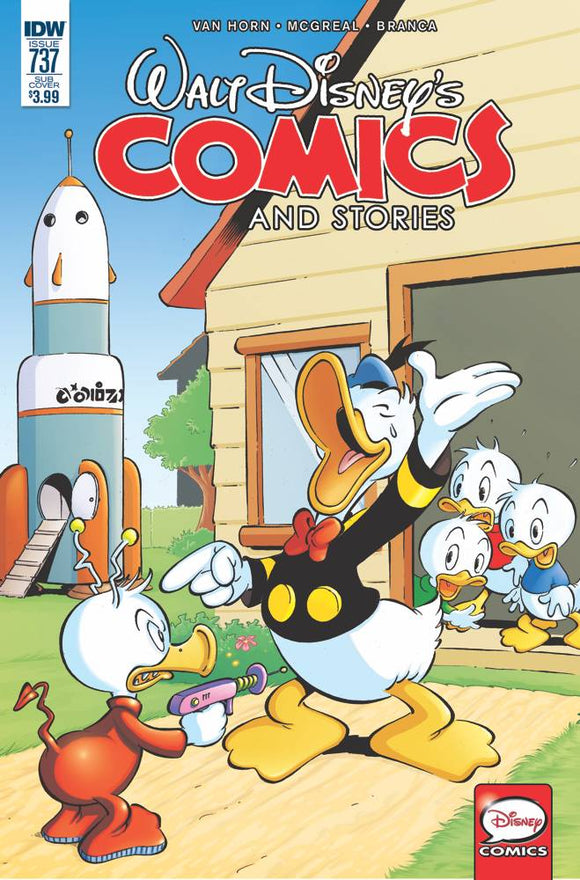 Walt Disney's Comics and Stories (2015 IDW) #737 Subscription Variant Mau Heymans Comic Books published by Idw Publishing