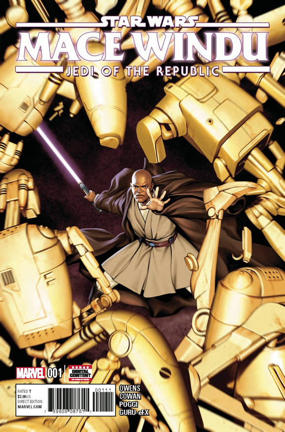 Star Wars Mace Windu Jedi of the Republic (2017 Marvel) #1 (Of 5) Comic Books published by Marvel Comics