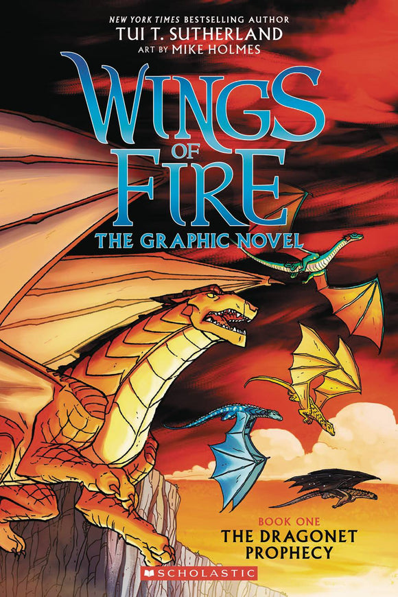 Wings Of Fire (Paperback) Gn Vol 01 Dragonet Prophecy Graphic Novels published by Graphix