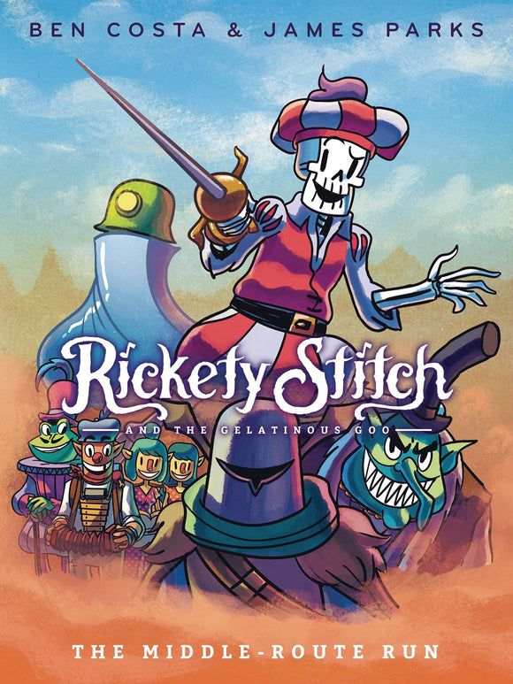 Rickety Stitch & Gelatinous Goo Gn Vol 02 Middle Route Run ( Graphic Novels published by Knopf Books For Young Readers