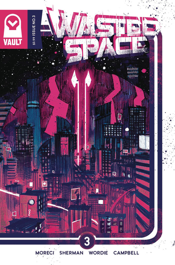Wasted Space (2018 Vault) #3 Cvr B Sherman Variant Comic Books published by Vault Comics