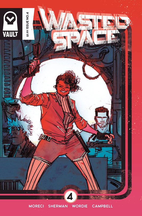 Wasted Space (2018 Vault) #4 Cvr B Sherman Variant (Mature) Comic Books published by Vault Comics