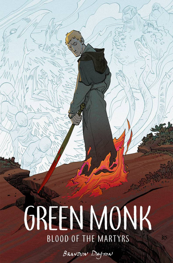 Green Monk Blood Of Martyrs (Paperback) Graphic Novels published by Image Comics