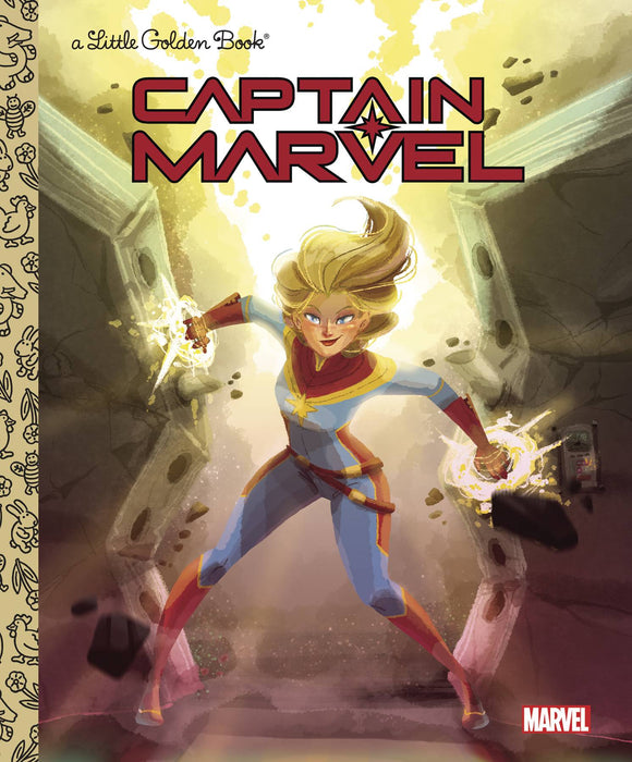 Captain Marvel Little Golden Book Graphic Novels published by Golden Books