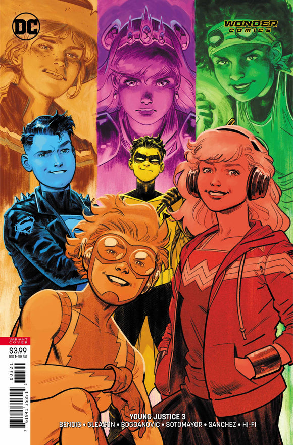 Young Justice (2018 Dc) (3rd Series) #3 Variant Cover Comic Books published by Dc Comics