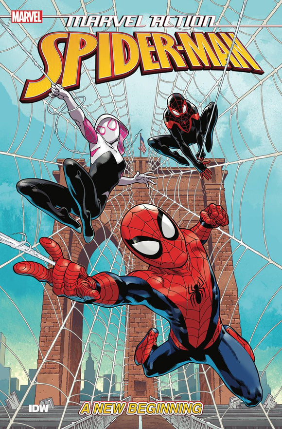 Marvel Action Spider-Man (Paperback) Book 01 New Beginning Graphic Novels published by Idw Publishing