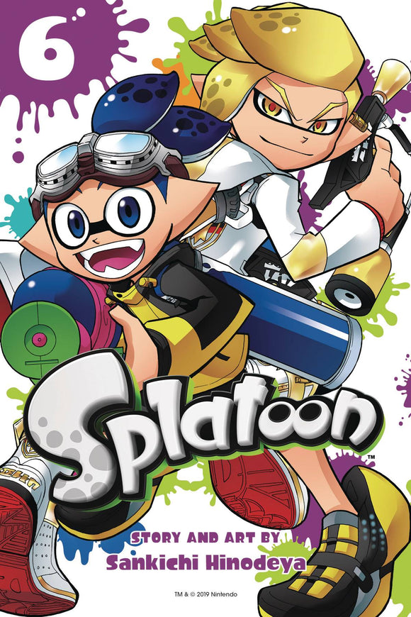 Splatoon (Manga) Vol 06 Manga published by Viz Media Llc