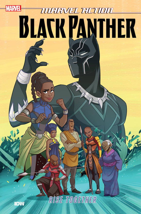 Marvel Action Black Panther (Paperback) Book 02 Rise Together (O/A) ( Graphic Novels published by Idw Publishing