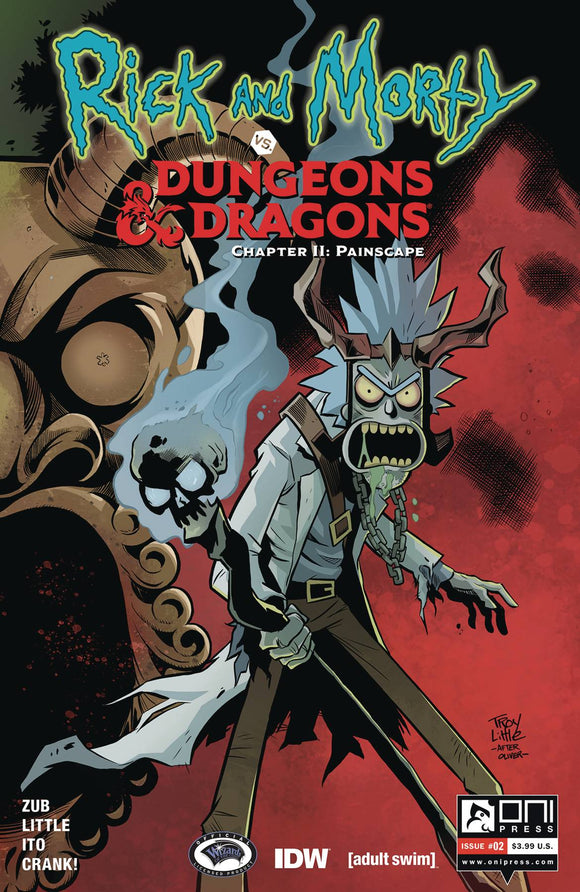 Rick and Morty vs. Dungeons and Dragons II Painscape (2019 Oni Press) #2 Cvr A Little (Mature) (NM) Comic Books published by Oni Press