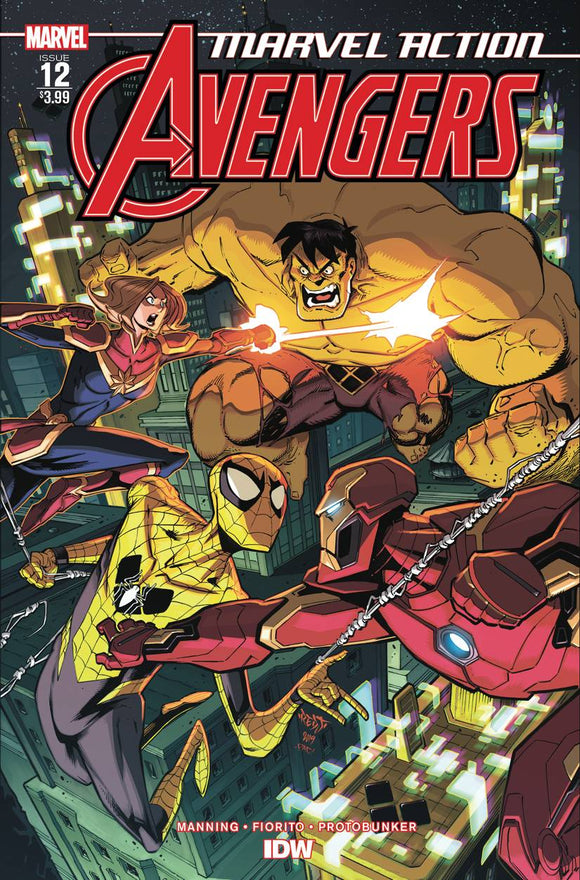 Marvel Action Avengers (2018 Idw) #12 Fiorito (NM) Comic Books published by Idw Publishing
