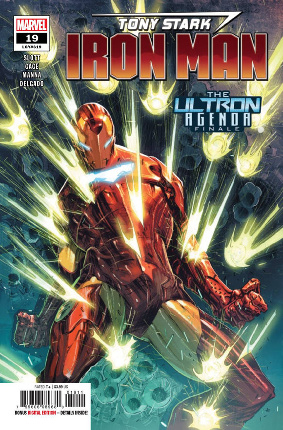 Tony Stark Iron Man (2018 Marvel) #19 (NM) Comic Books published by Marvel Comics