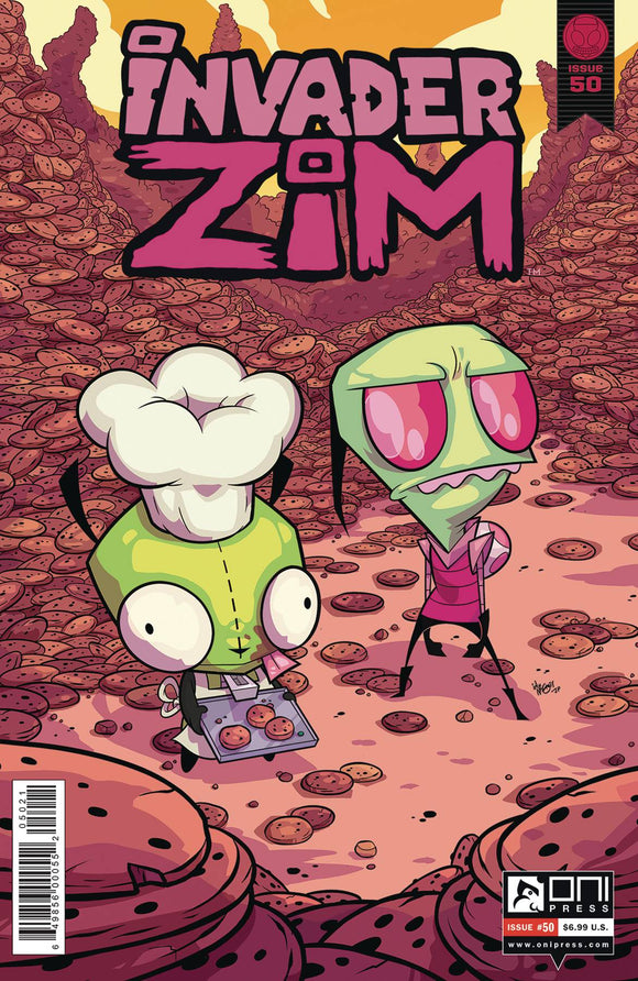 Invader Zim (2015 Oni Press) #50 Cvr B Mcginty Paul (NM) Comic Books published by Oni Press Inc.