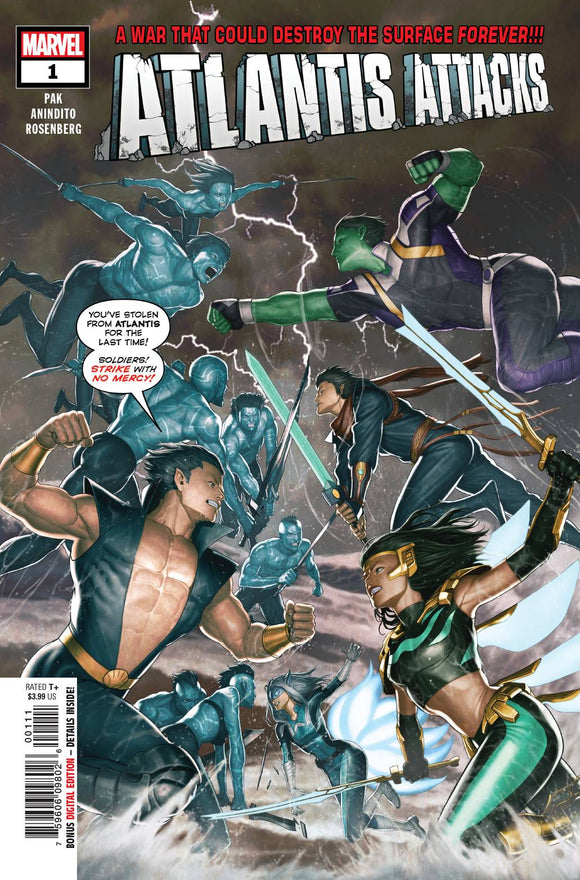 Atlantis Attacks (2020 Marvel) #1 (Of 5) (NM) Comic Books published by Marvel Comics