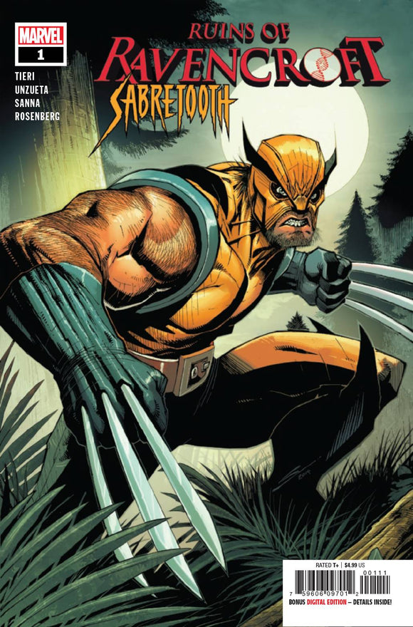 Ruins of Ravencroft Sabretooth (2020 Marvel) #1 (NM) Comic Books published by Marvel Comics