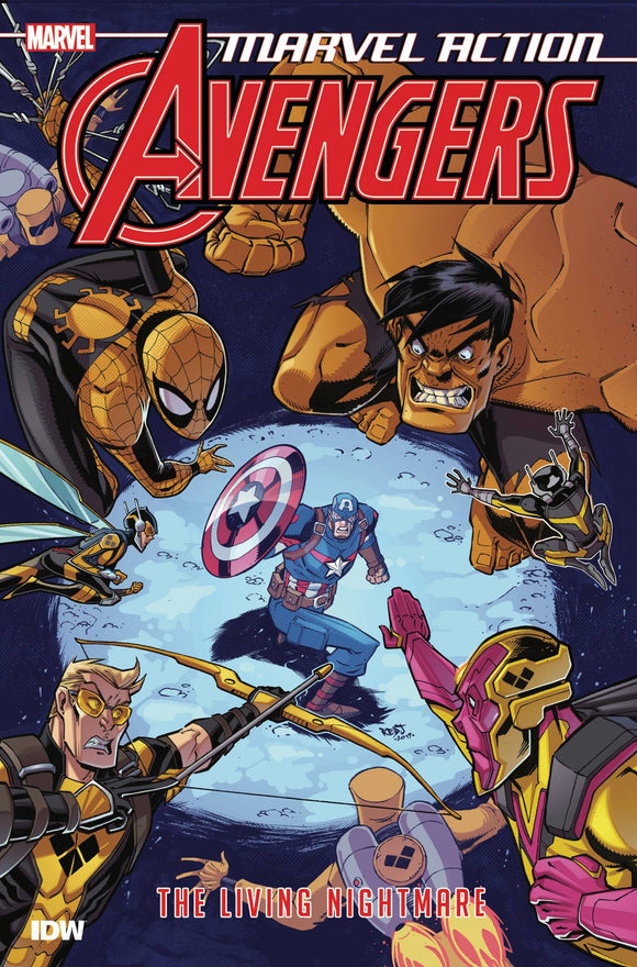 Marvel Action Avengers (Paperback) Book 04 Living Nightmare Graphic Novels published by Idw Publishing