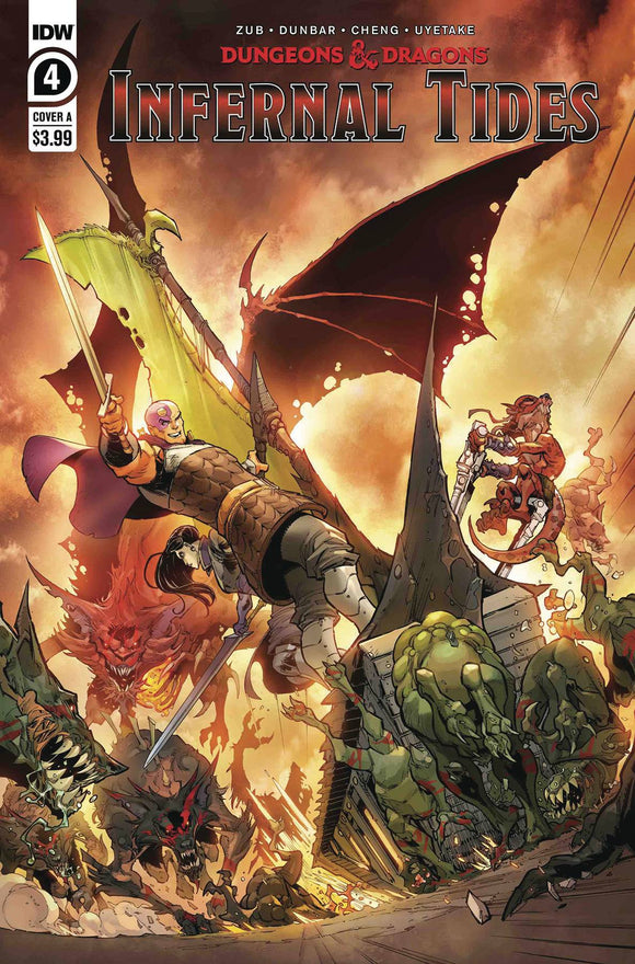 Dungeons And Dragons Infernal Tides (2019 Idw) #4 (Of 5) Cvr A Dunbar (NM) Comic Books published by Idw Publishing