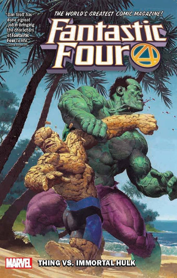Fantastic Four (Paperback) Vol 04 Thing Vs Immortal Hulk Graphic Novels published by Marvel Comics