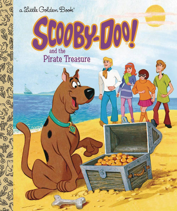 Scooby Doo & Pirate Treasure Little Golden Book (Hardcover) Graphic Novels published by Golden Books