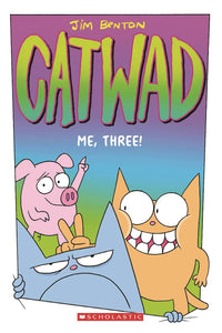 Catwad Gn Vol 03 Me Three Graphic Novels published by Graphix