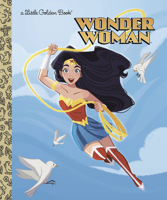 Dc Super Heroes Wonder Woman Little Golden Book (Hardcover) Graphic Novels published by Golden Books
