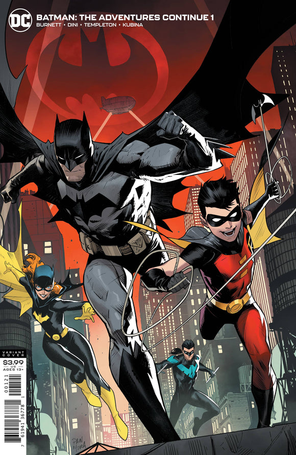 Batman The Adventures Continue (2020 Dc) #1 (Of 6) Dan Mora Var Ed (NM) Comic Books published by Dc Comics
