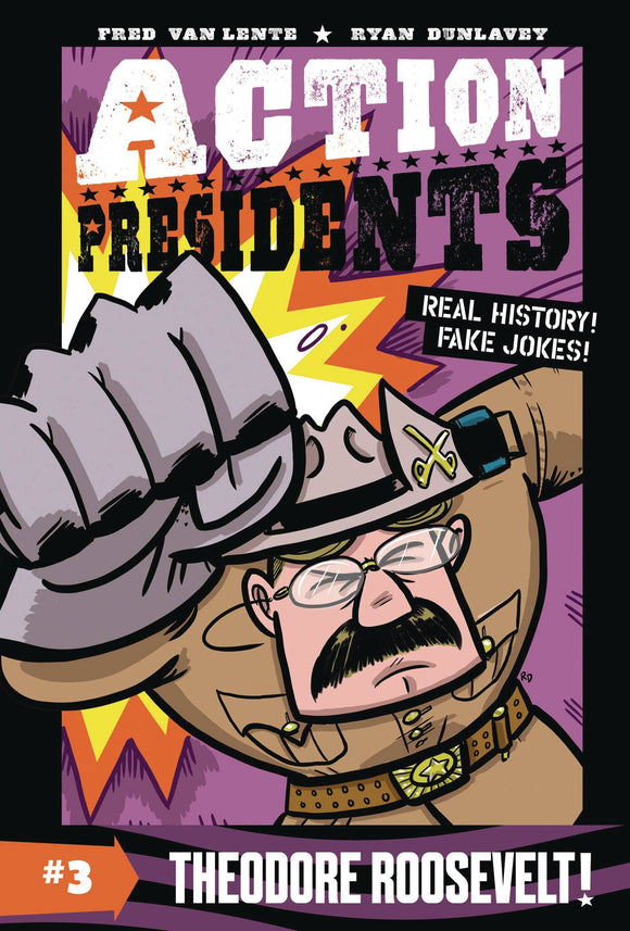 Action Presidents Color Sc Gn Vol 03 Theodore Roosevelt Graphic Novels published by Harper Alley