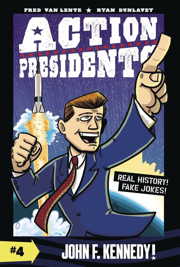 Action Presidents Color Sc Gn Vol 04 John F Kennedy Graphic Novels published by Harper Alley