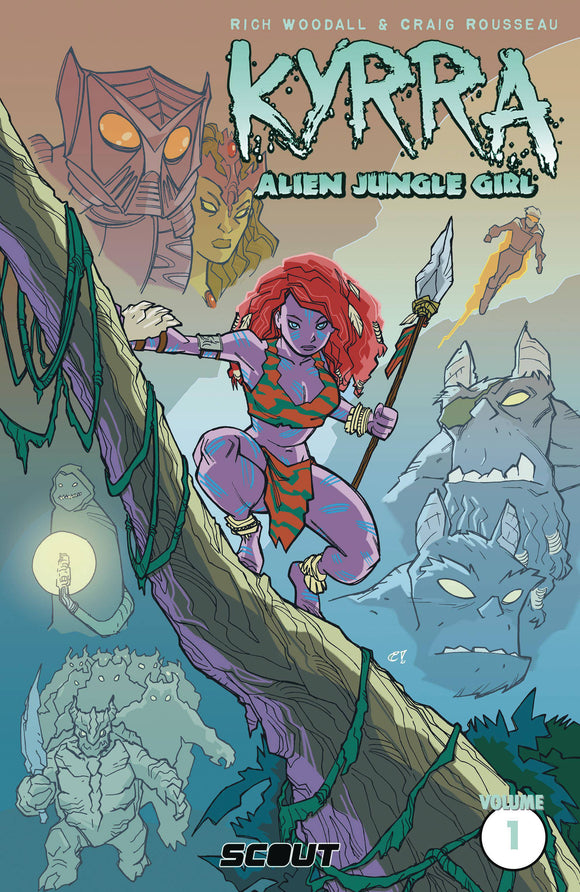 Kyrra Alien Jungle Girl (Paperback) Graphic Novels published by Scout Comics