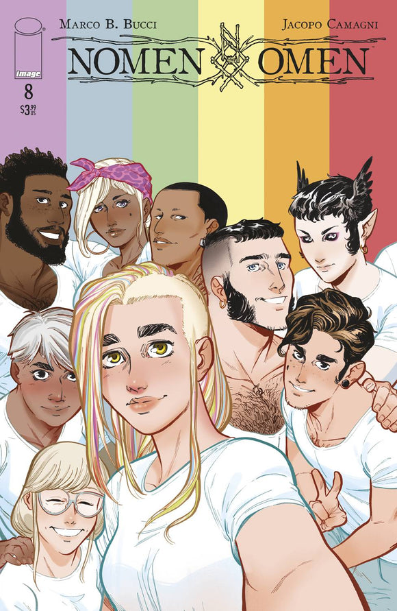Nomen Omen (2019 Image) #8 (Of 15) Cvr C Pride Month Variant Camagni (NM) Comic Books published by Image Comics