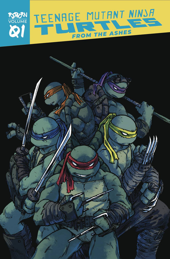 Tmnt Reborn (Paperback) Vol 01 From The Ashes Graphic Novels published by Idw Publishing