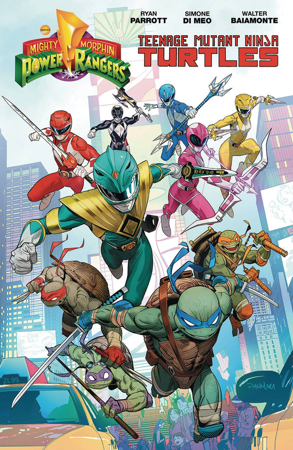Power Rangers Teenage Mutant Ninja Turtles (Paperback) Graphic Novels published by Boom! Studios