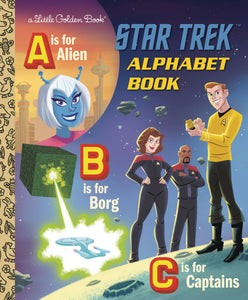 Star Trek Alphabet Book Little Golden Book Graphic Novels published by Golden Books