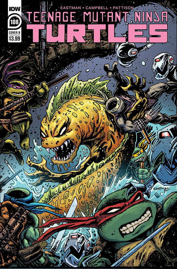 Teenage Mutant Ninja Turtles (Tmnt) (2011 Idw) #108 Cvr B Eastman (NM) Comic Books published by Idw Publishing