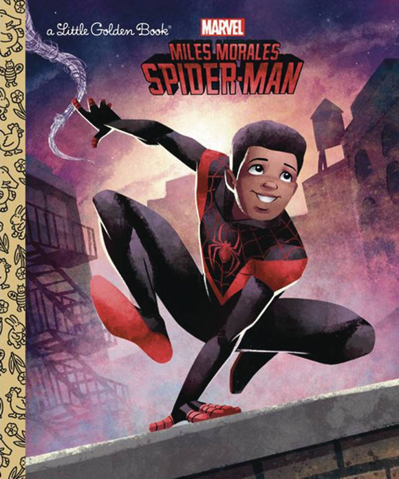 Miles Morales Spider-Man Little Golden Book Graphic Novels published by Golden Books