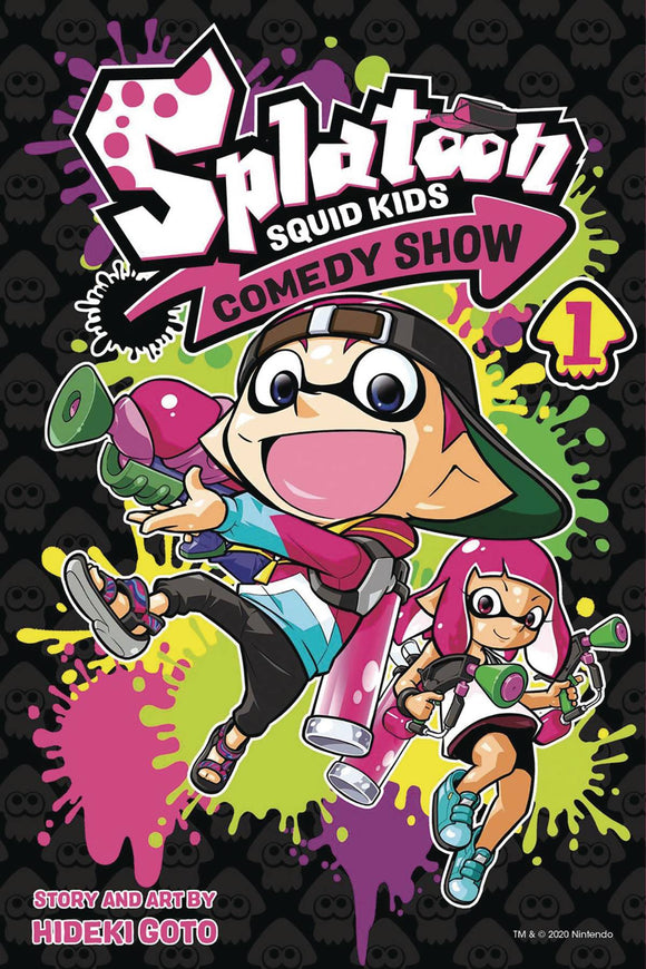 Splatoon Squid Kids Comedy Show Gn Vol 01 Manga published by Viz Media Llc